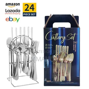 24 Pieces Cutlery Set