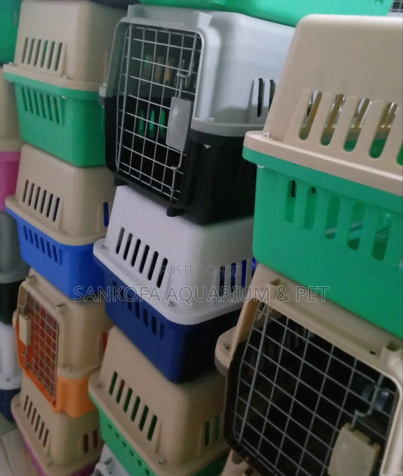 Pet Plastic Transporting Cages