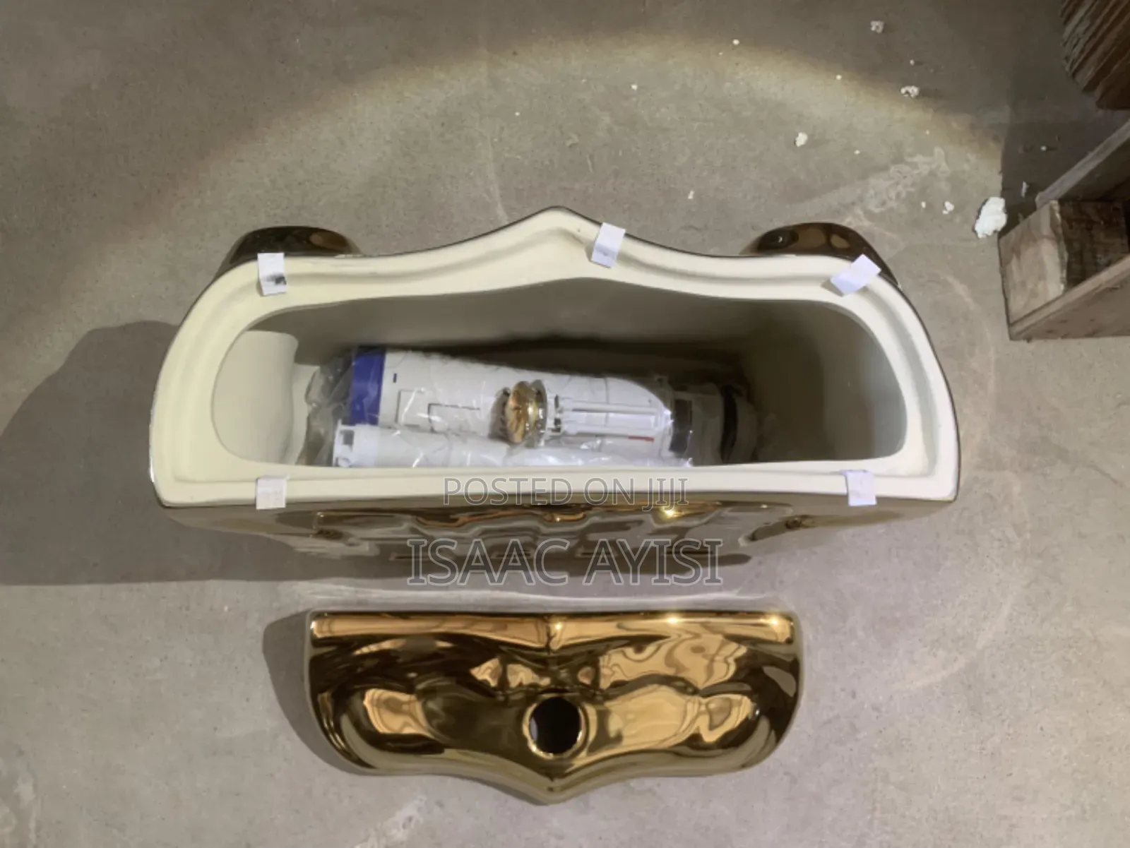 Royal European Gold Toilet