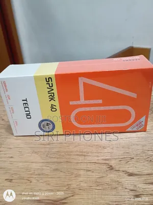 New Tecno Spark 40 128 GB Black