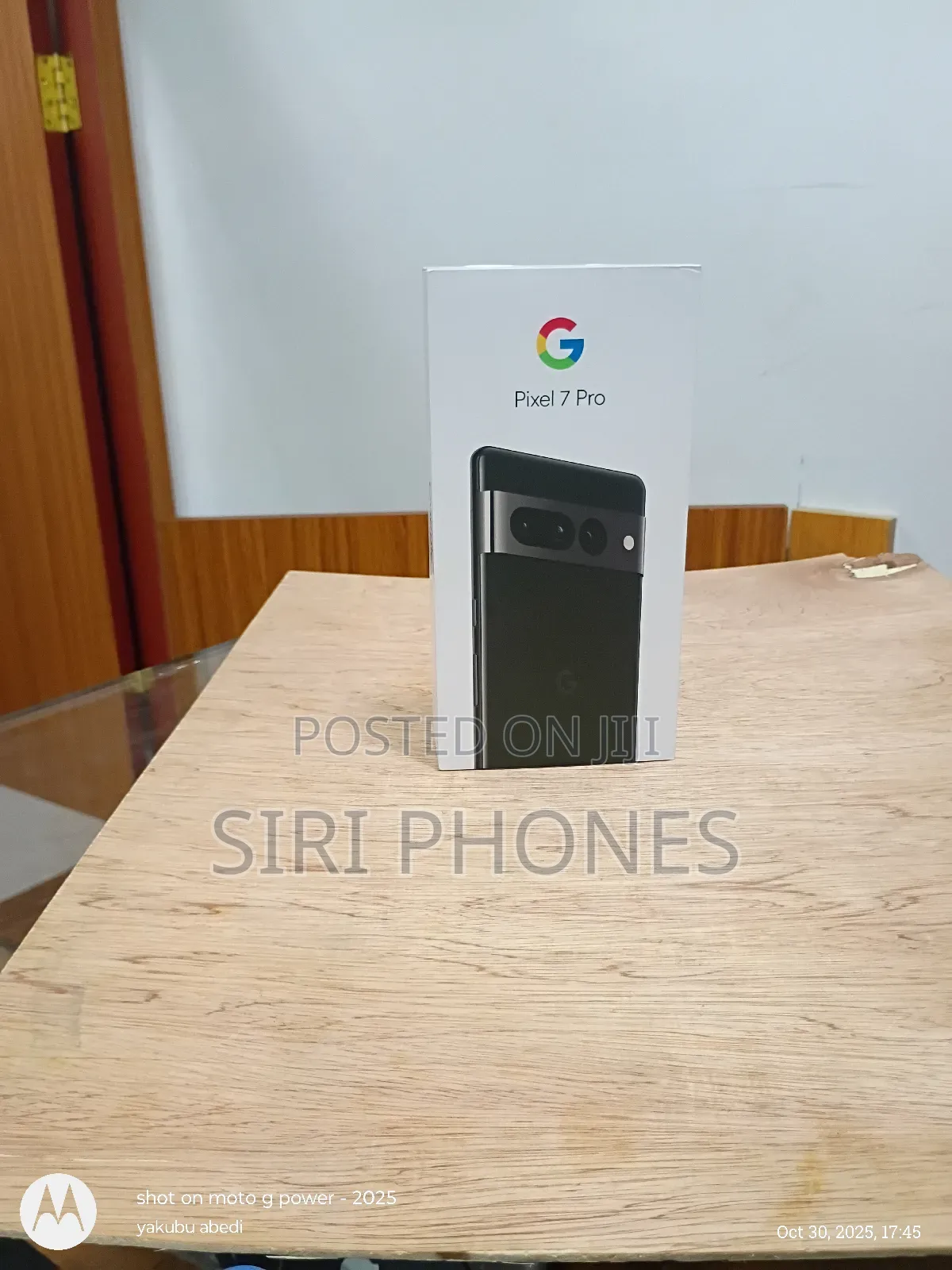 New Google Pixel 7 Pro 128 GB Black