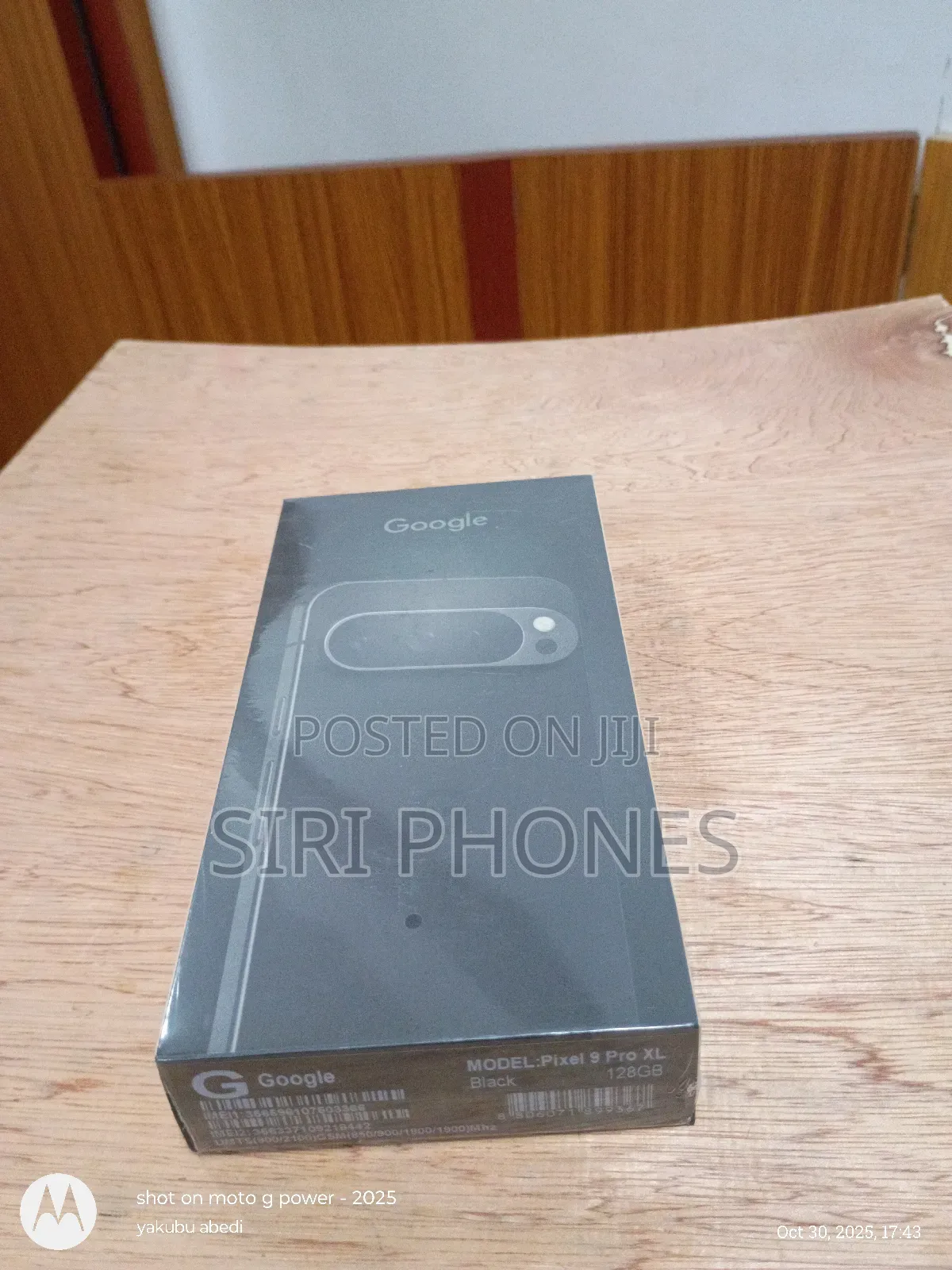 New Google Pixel 9 Pro XL 128 GB Black