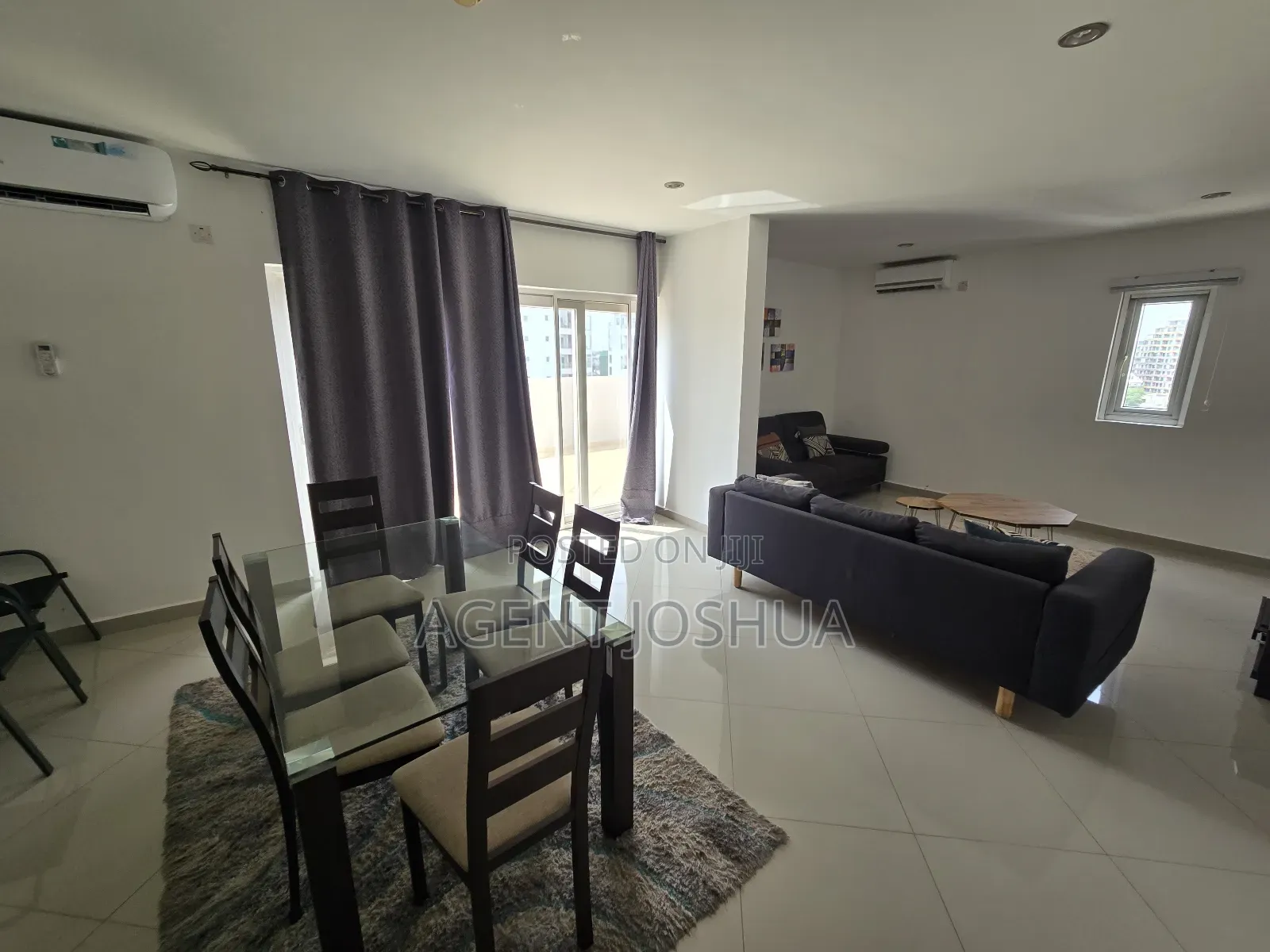Furnished 3bdrm Apartment in Shiashi East Legon for rent