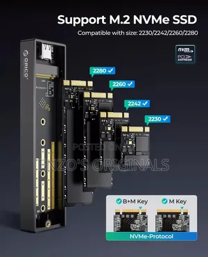 M.2 Nvme Ssd Enclosure 10gbps Original Orico Brand