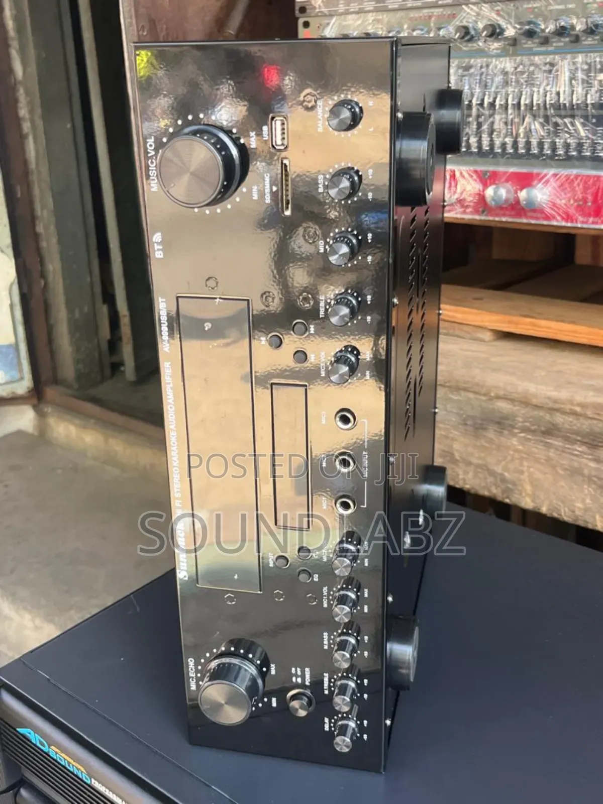 Sunbuck Av-999usb/Bt Karaoke Audio Amplifie