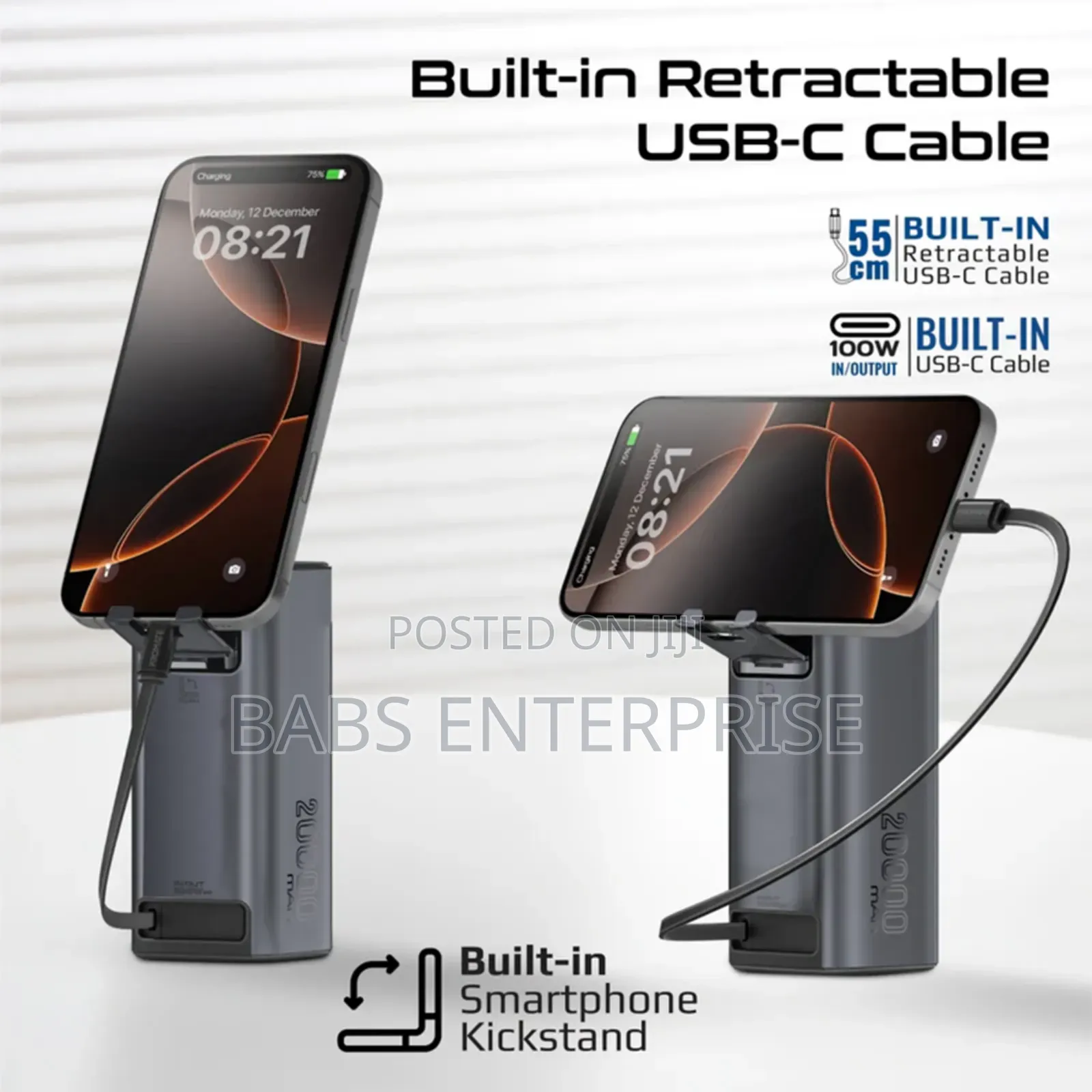 Promate Titan-130rc 20000mah Ultra Compact 130w Multi-port Power Bank