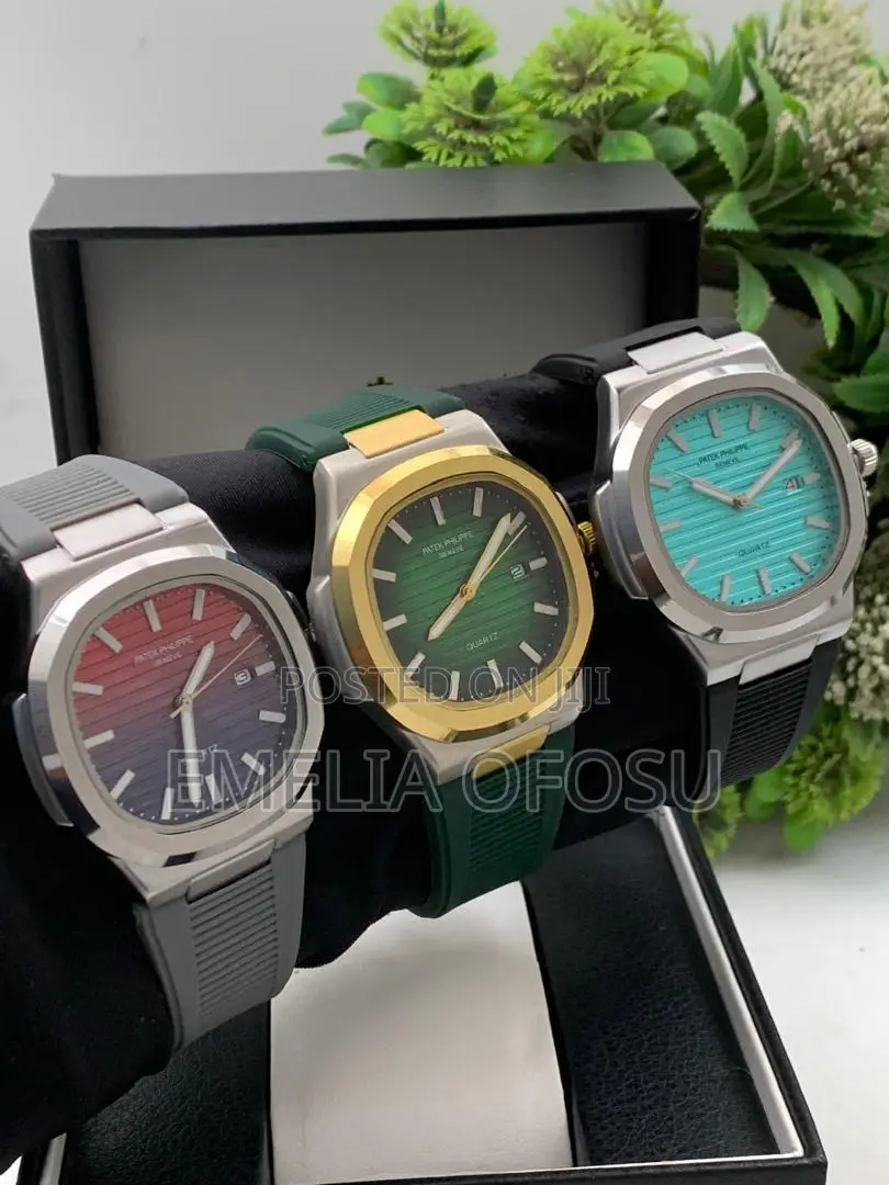 Patek Philippe Rubber Strap Watch