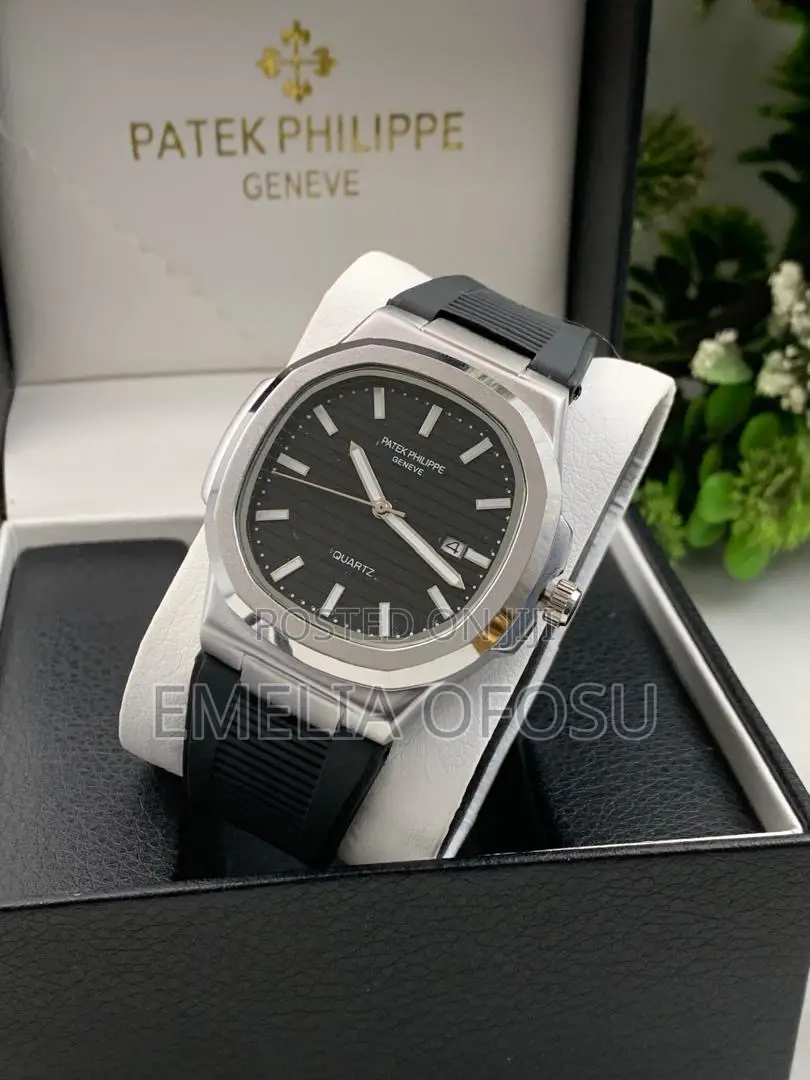 Patek Philippe Rubber Strap Watch