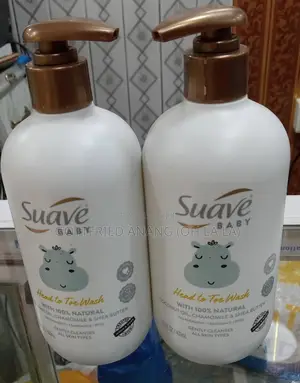 Suave Baby Head to Toe Body Wash With Coconut Oil, 13.5 Oz
