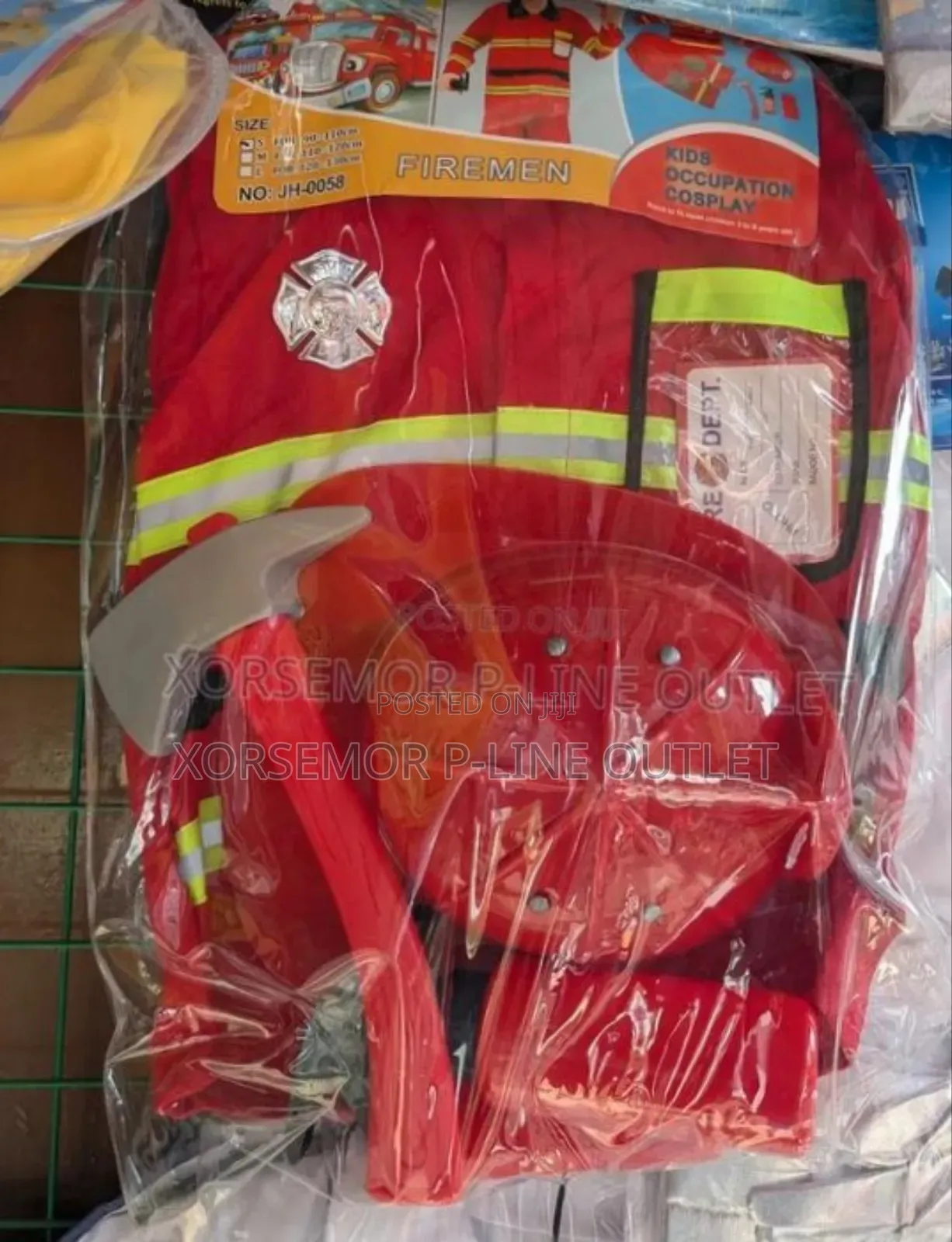 Fire Fighter Kids Career Day Costume