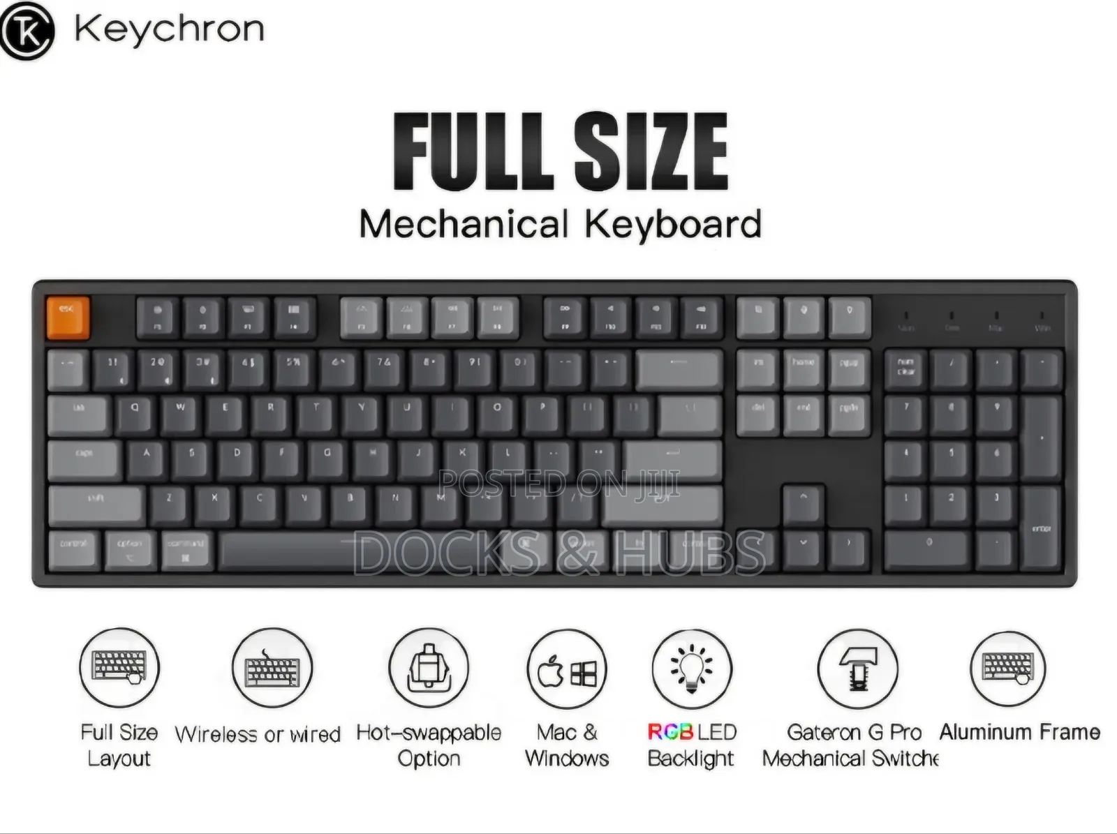 Keychron Wireless Mechanical Keyboard - Mac/Windows