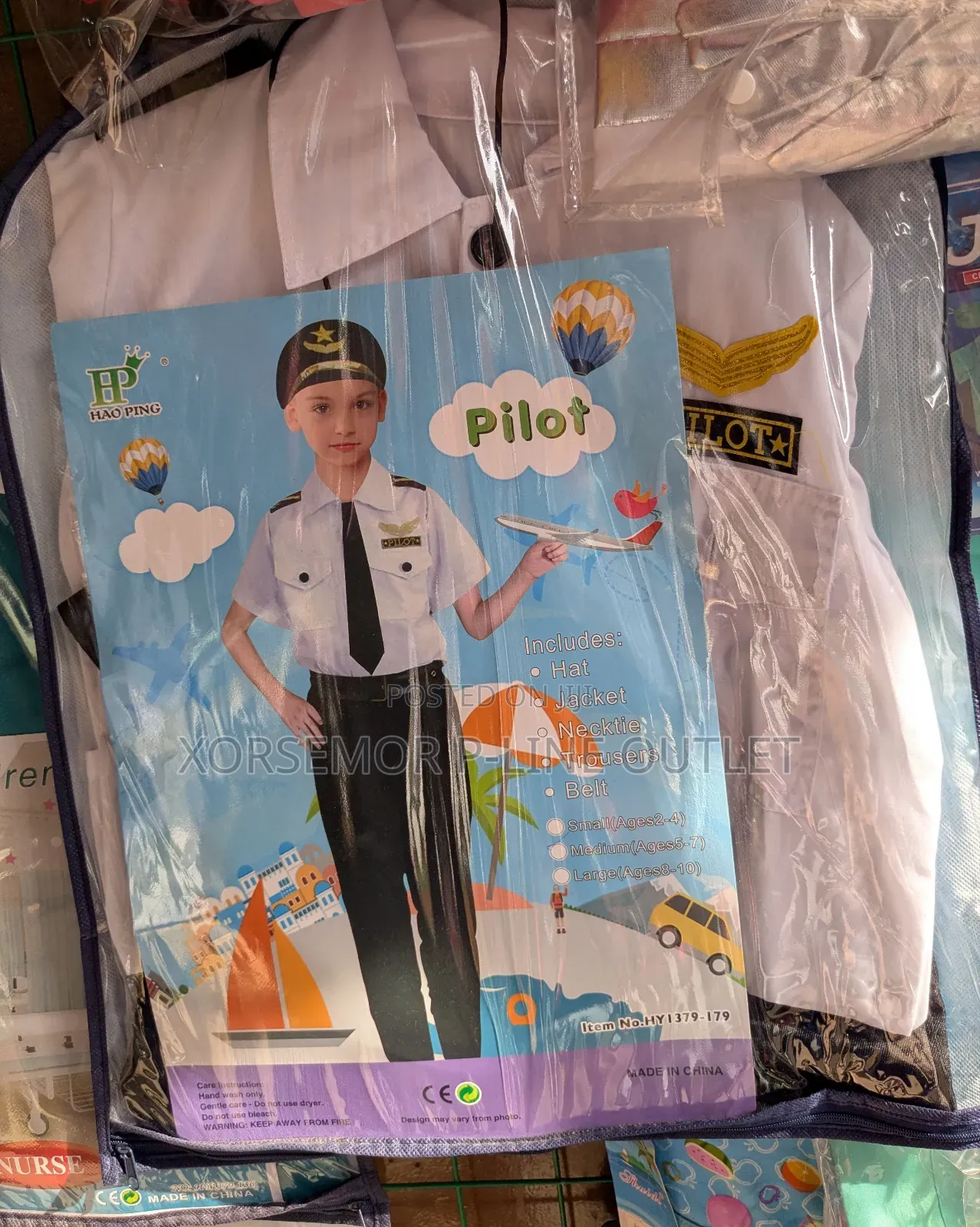 Pilot Career Day Costume