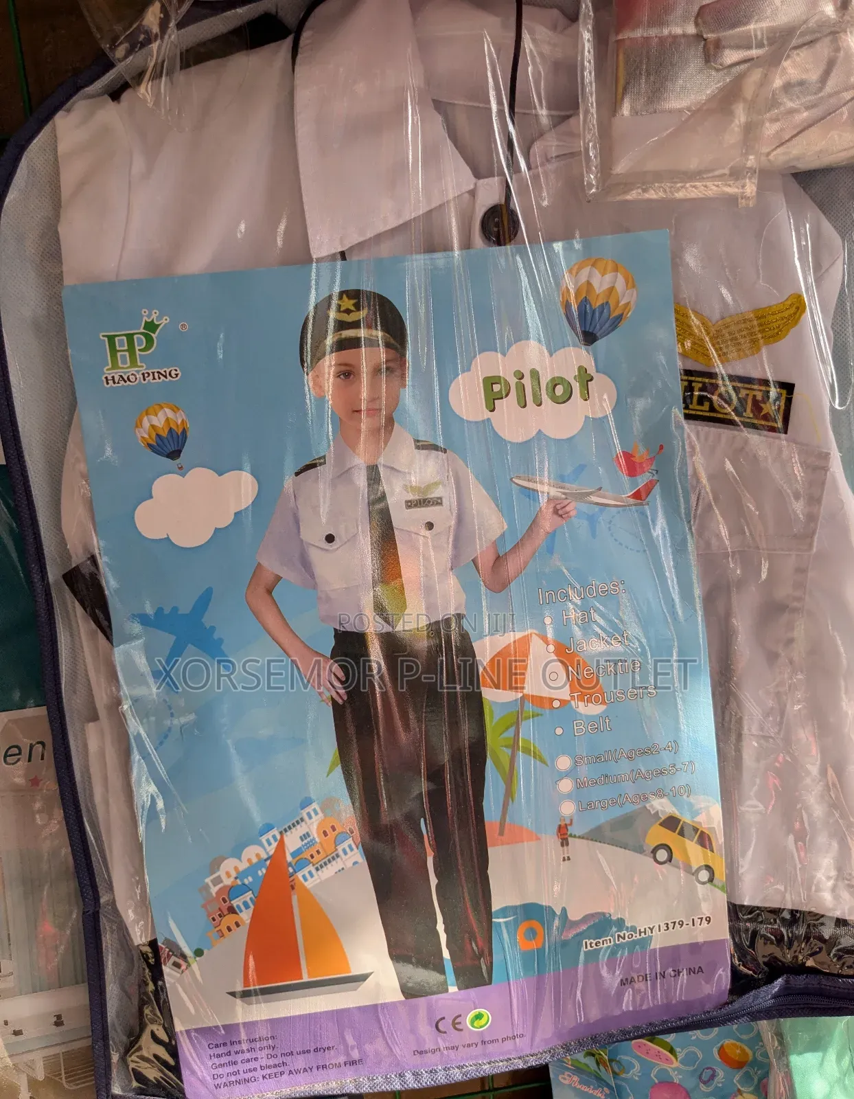 Pilot Career Day Costume