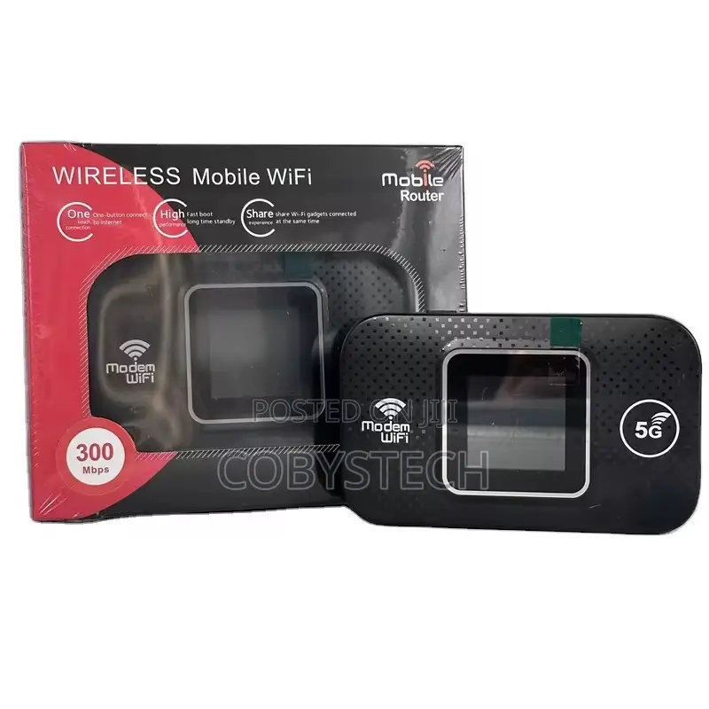 4g/5g Portable Wifi Router 300mps– Compatible With All Networks