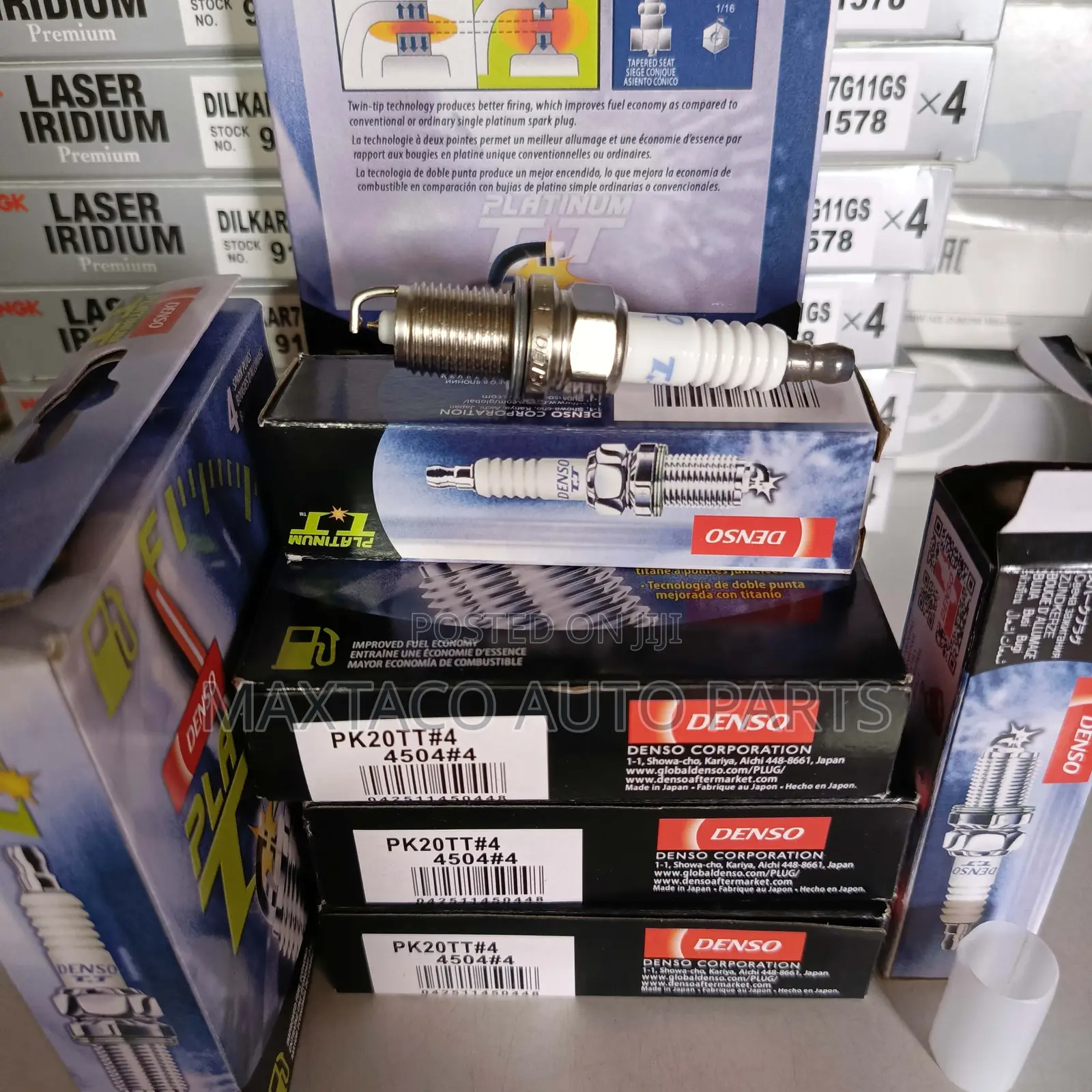 Denso 4504 Platinum Spark Plugs for Lexus