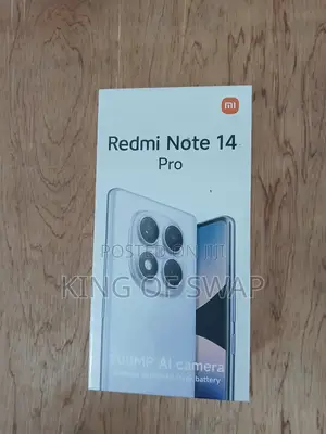 New Xiaomi Redmi Note 14 Pro 256 GB Black