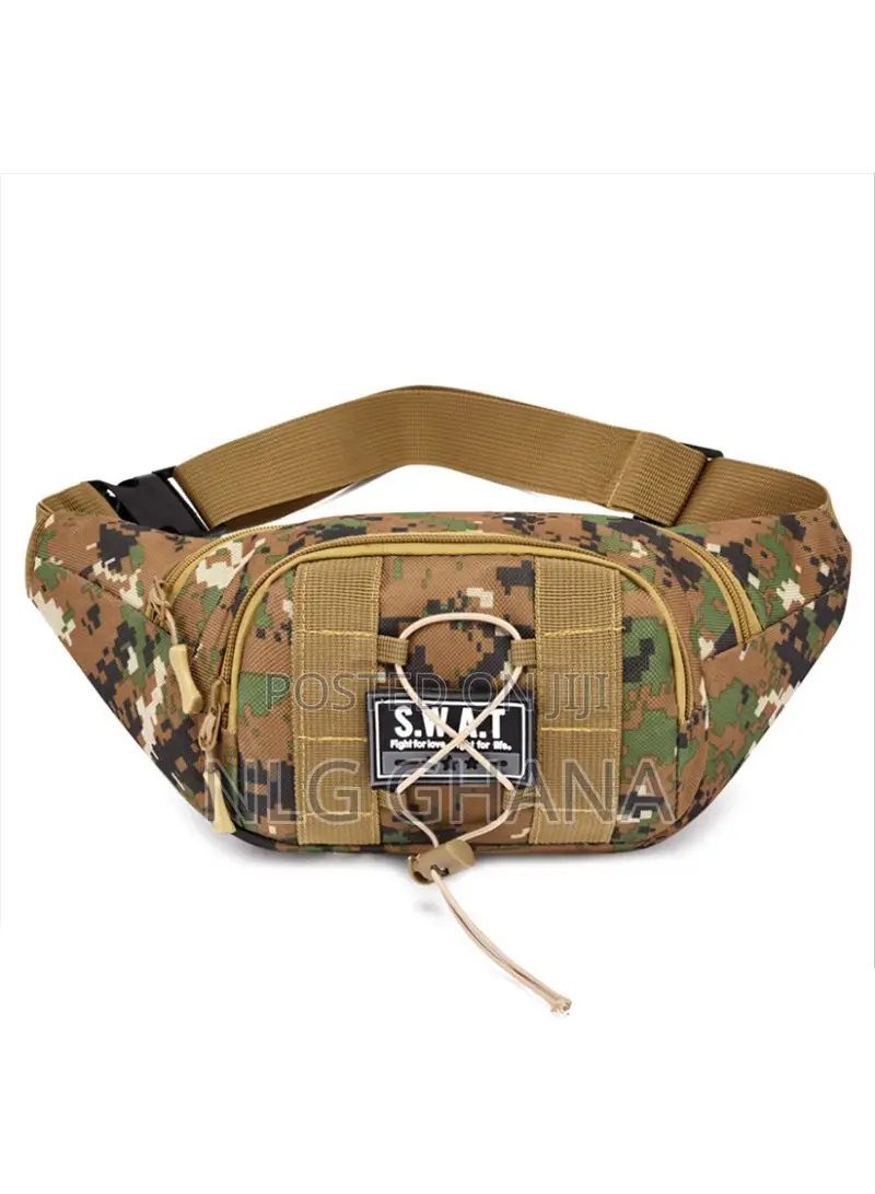4 Compartments Fashionable Unisex Waist Bag. Ghx6670