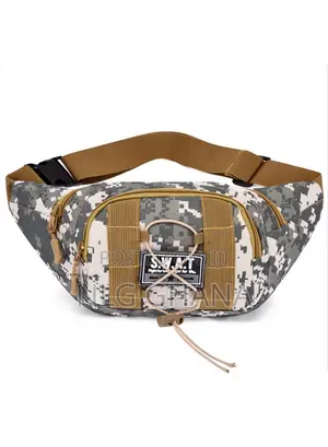 4 Compartments Fashionable Unisex Waist Bag. Ghx6670