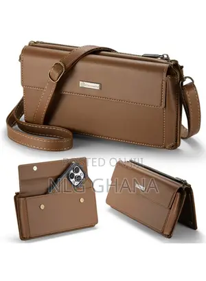 4-7.6 Inch Phones Crossbody Phone Bag Pu Leather. Tvx29315