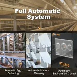 Fully Automated Poultry Structure and Cage