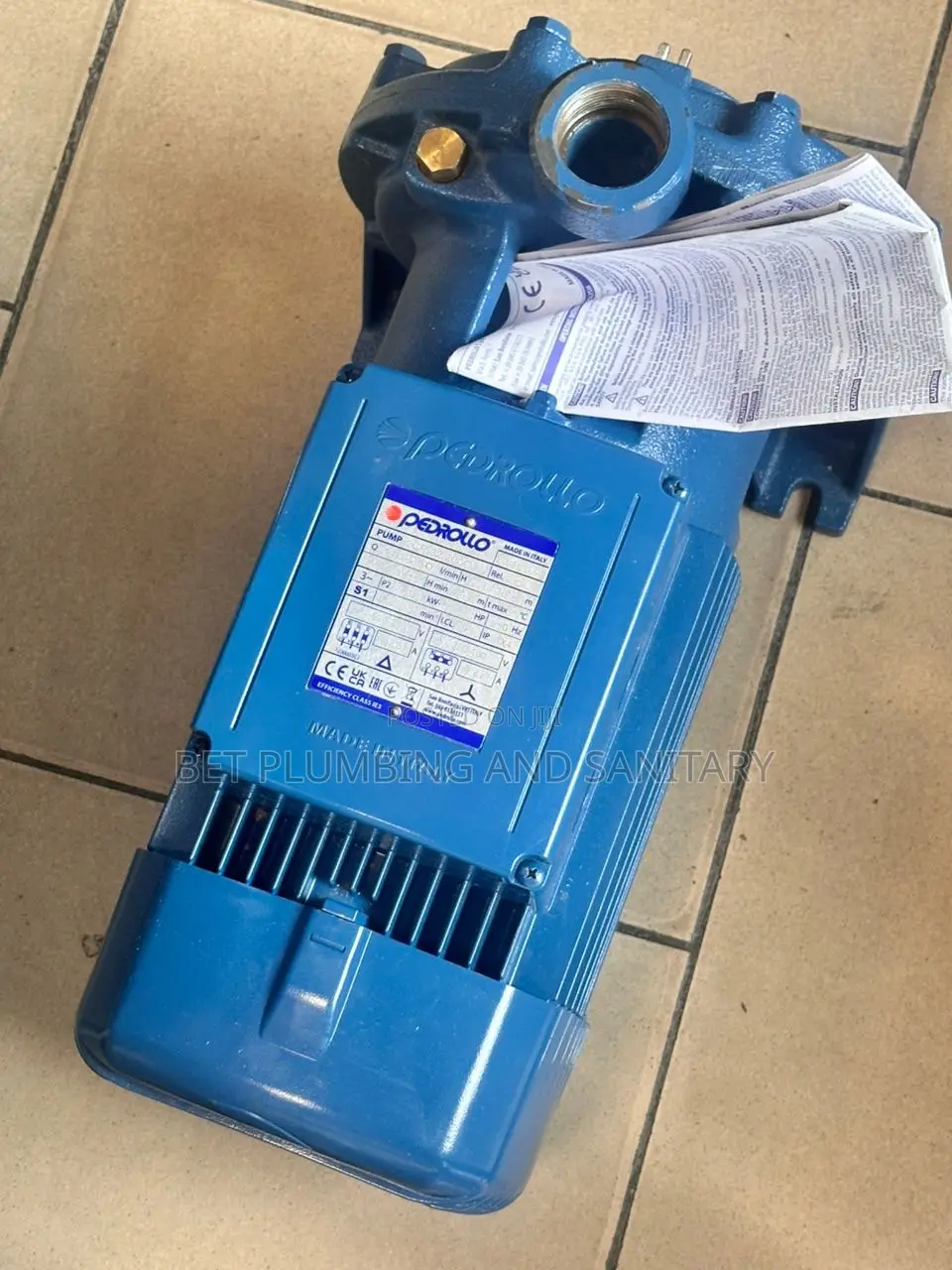 Italian Pedrollo 4hp Water Pump
