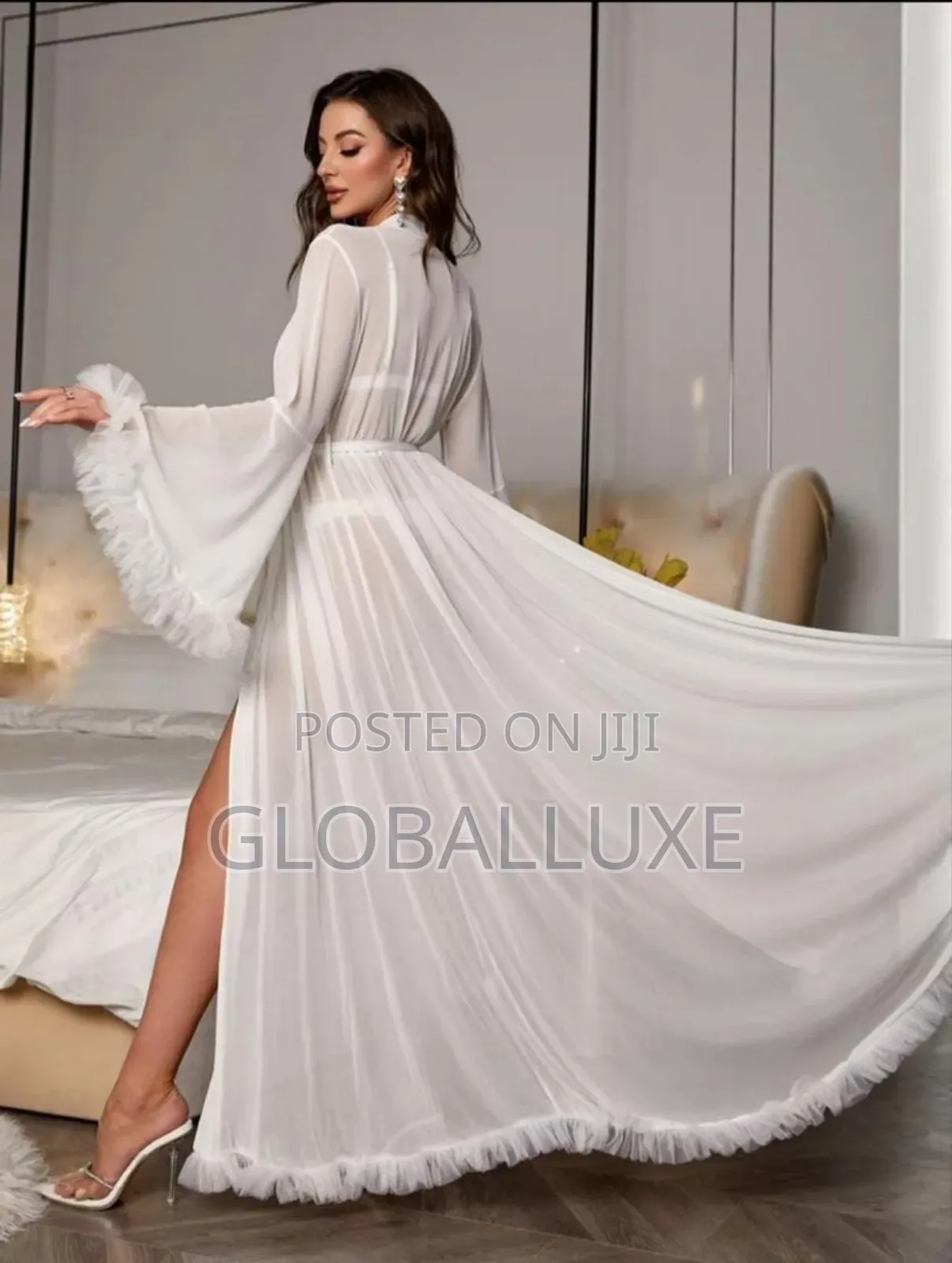 Elegant Ladies Night Gown – Soft, Comfortable Stylish Sleepwear