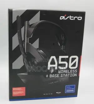 Logitech Astro A50 Wireless + Base Station Gaming Headset Gen4 Black