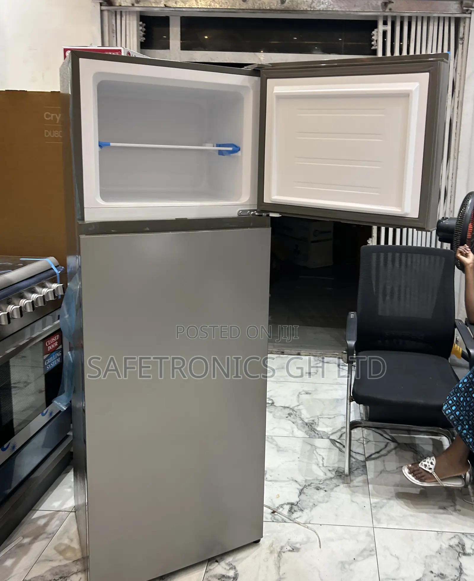 Bag Quality 300 Liters Topfreezer Sigma 2 Doors Grey STMF-A320 Fridge
