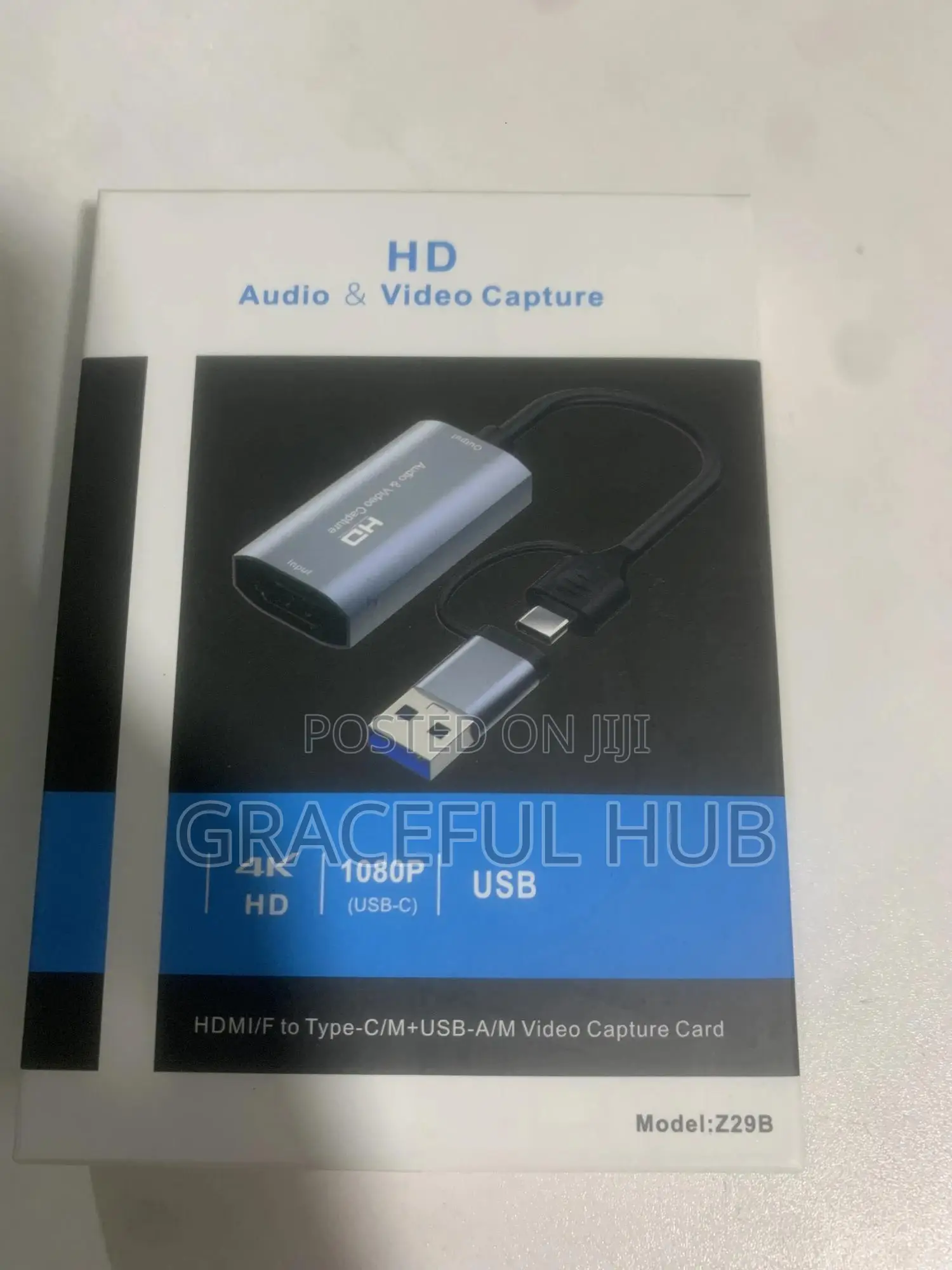 Usb and Typec Video and Audio Capture Card