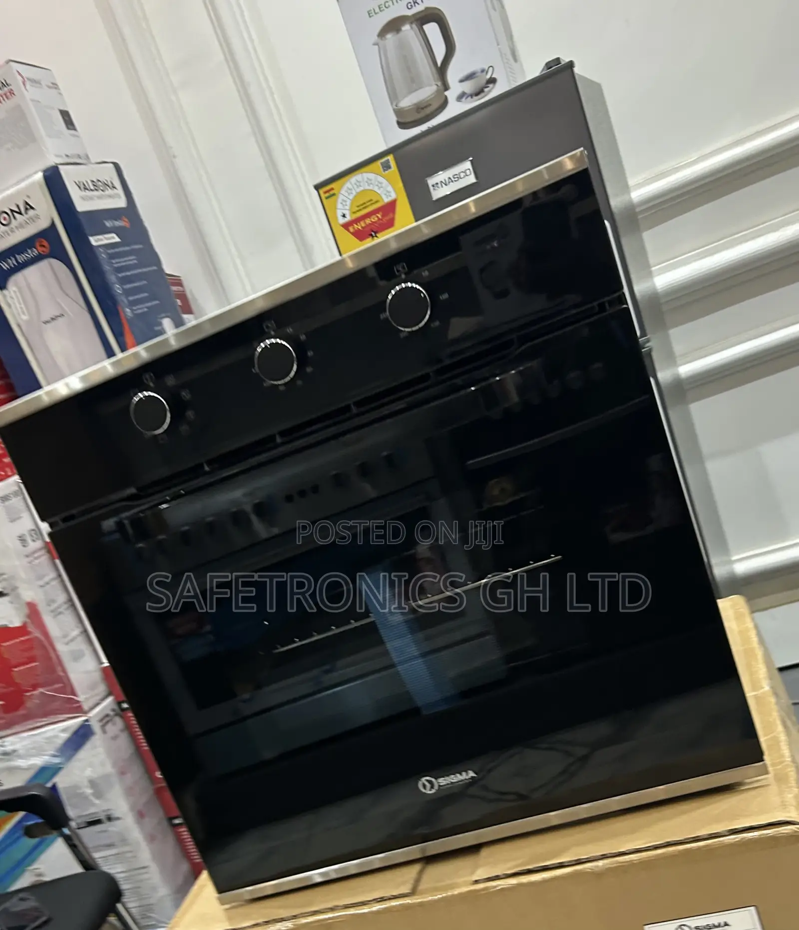 Perfect New (Black) Ceramic Sigma Sig-Bio-65m80-11 Oven