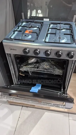 Midea 4 Burner With Oven and Grill