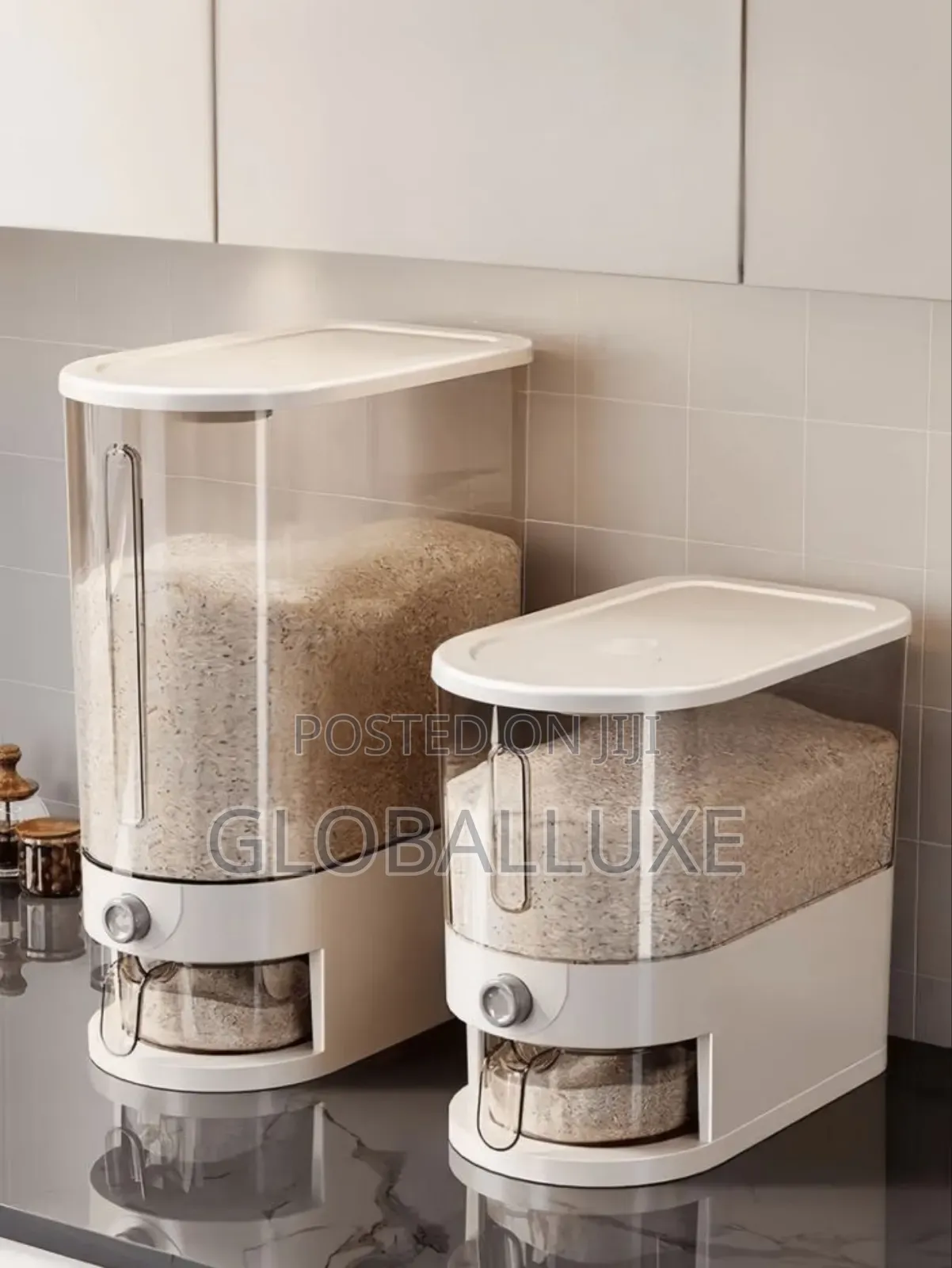 Automatic Rice Dispenser – Large Capacity Grain Storage Box