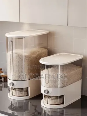 Automatic Rice Dispenser – Large Capacity Grain Storage Box