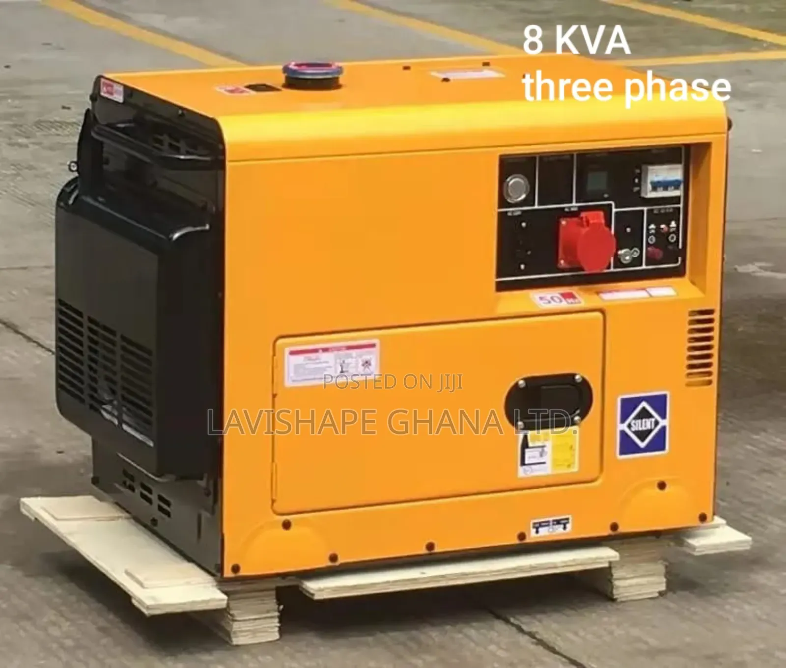 Silent Diesel Generator 8kva, Three Phase,German Quality