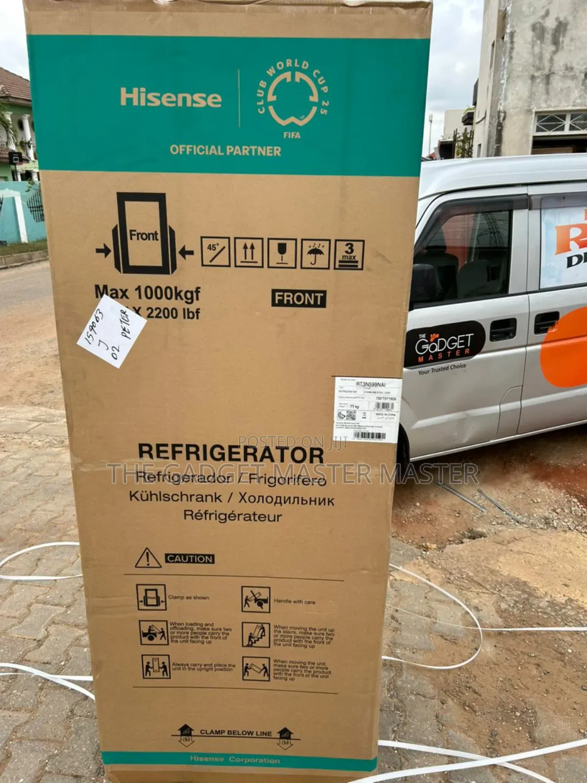 Hisense 599l Top Mount Freezer