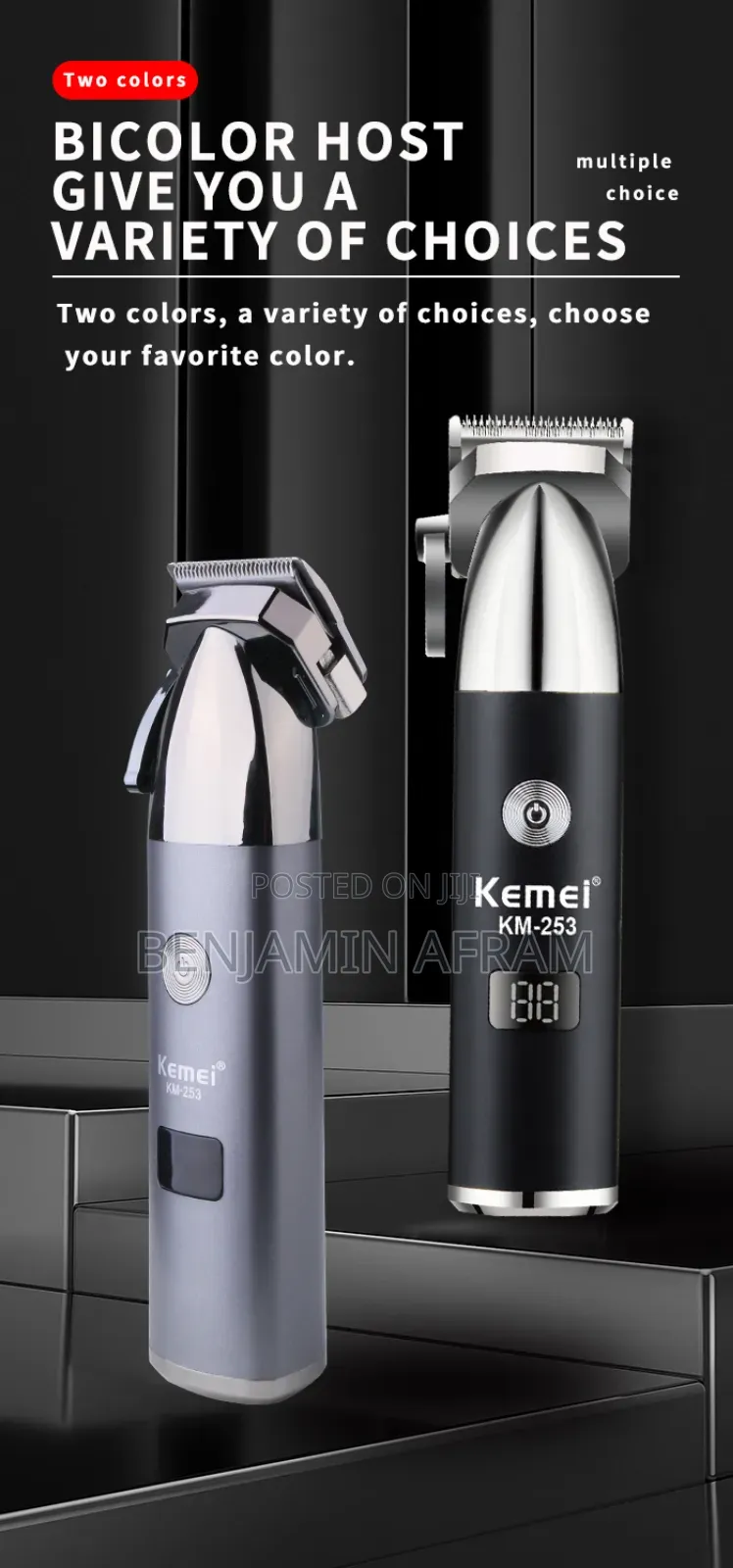 Kemei Pro Line Fade Hair Clippers