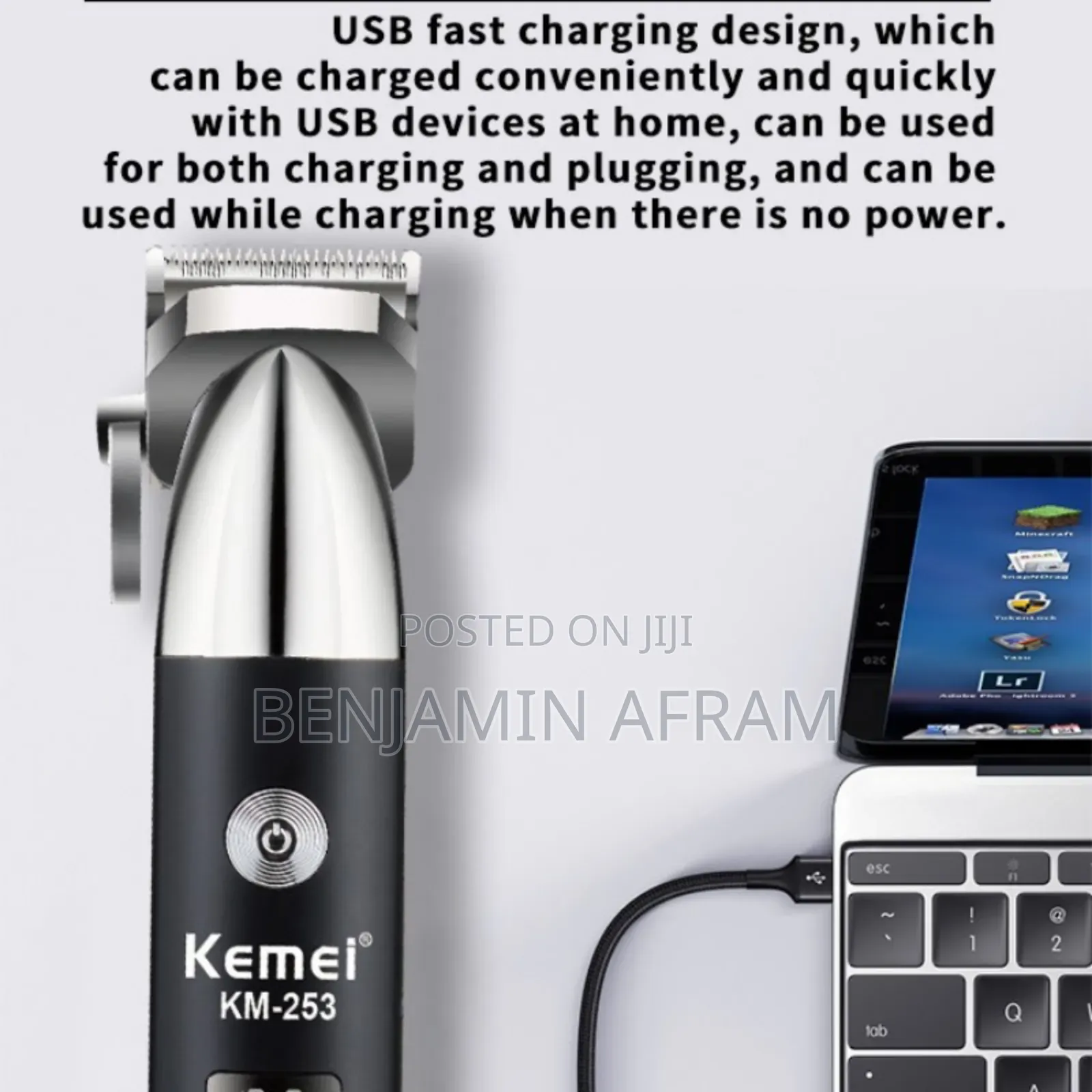 Kemei Pro Line Fade Hair Clippers