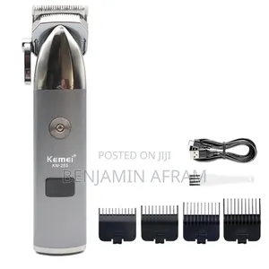 Rechargeable Blade Craft Hair Clippers Km-253