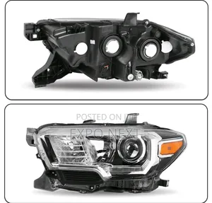 2016-2022 Toyota Tacoma Halogen Headlight Pair