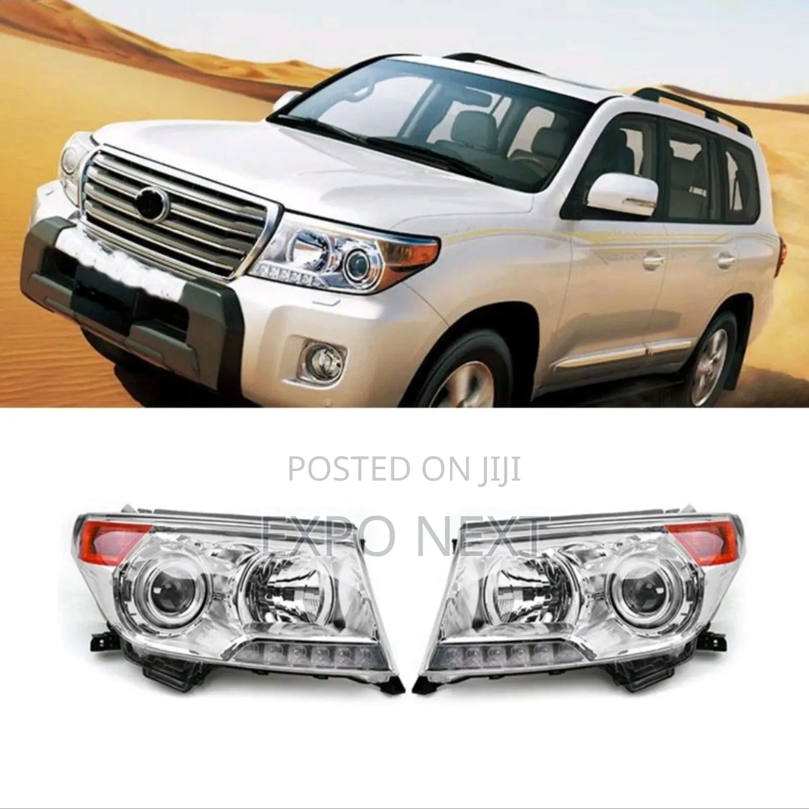 Headlight For Toyota Land Cruiser Prado 2008-2015
