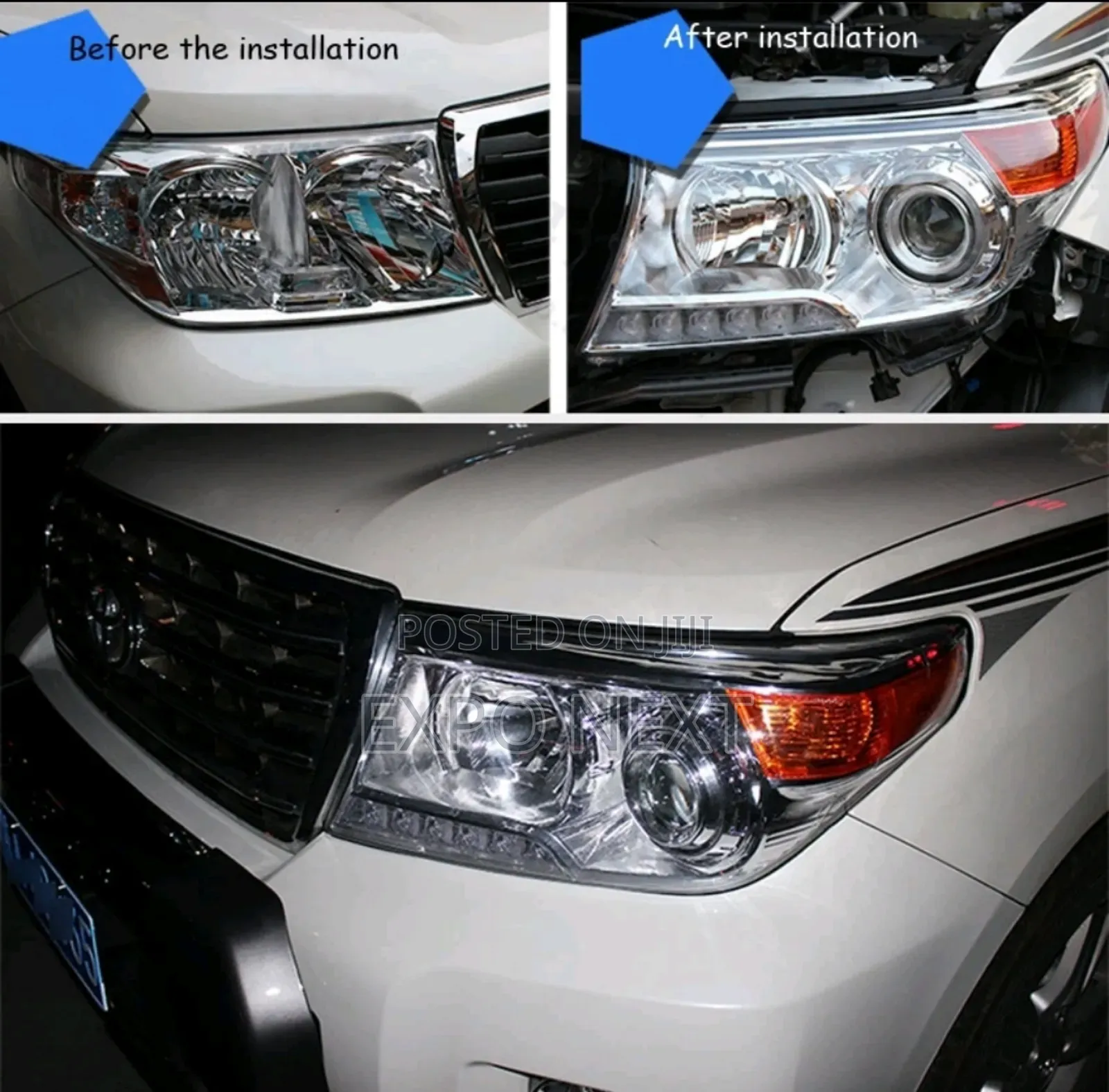 Headlight For Toyota Land Cruiser Prado 2008-2015