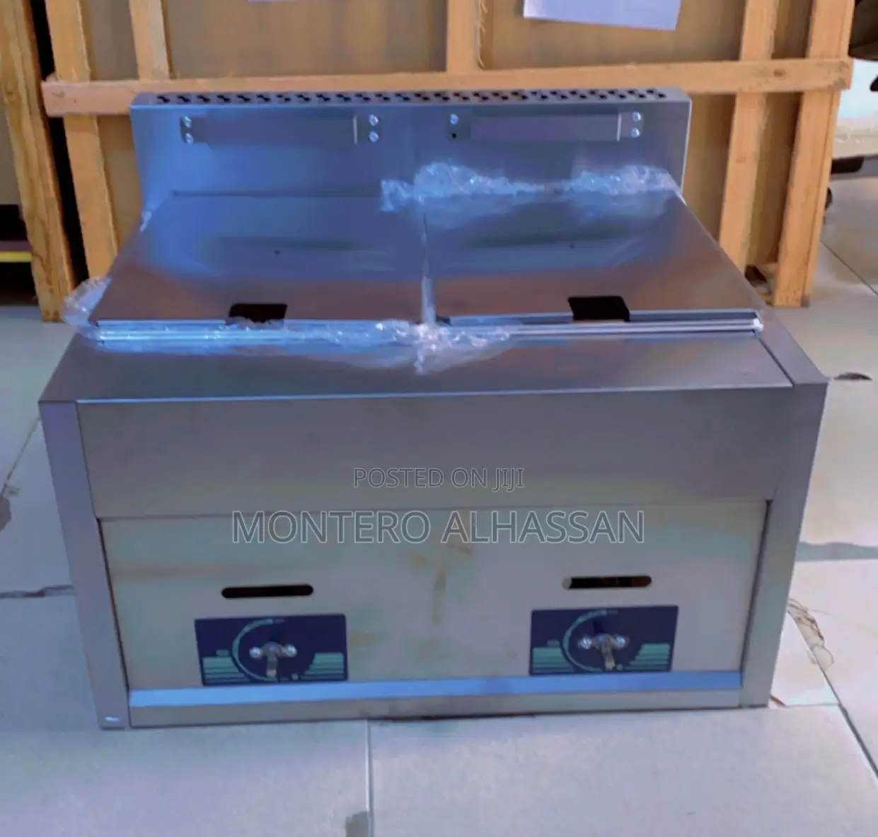 Gas Deep Fryer 12liters Double Tank