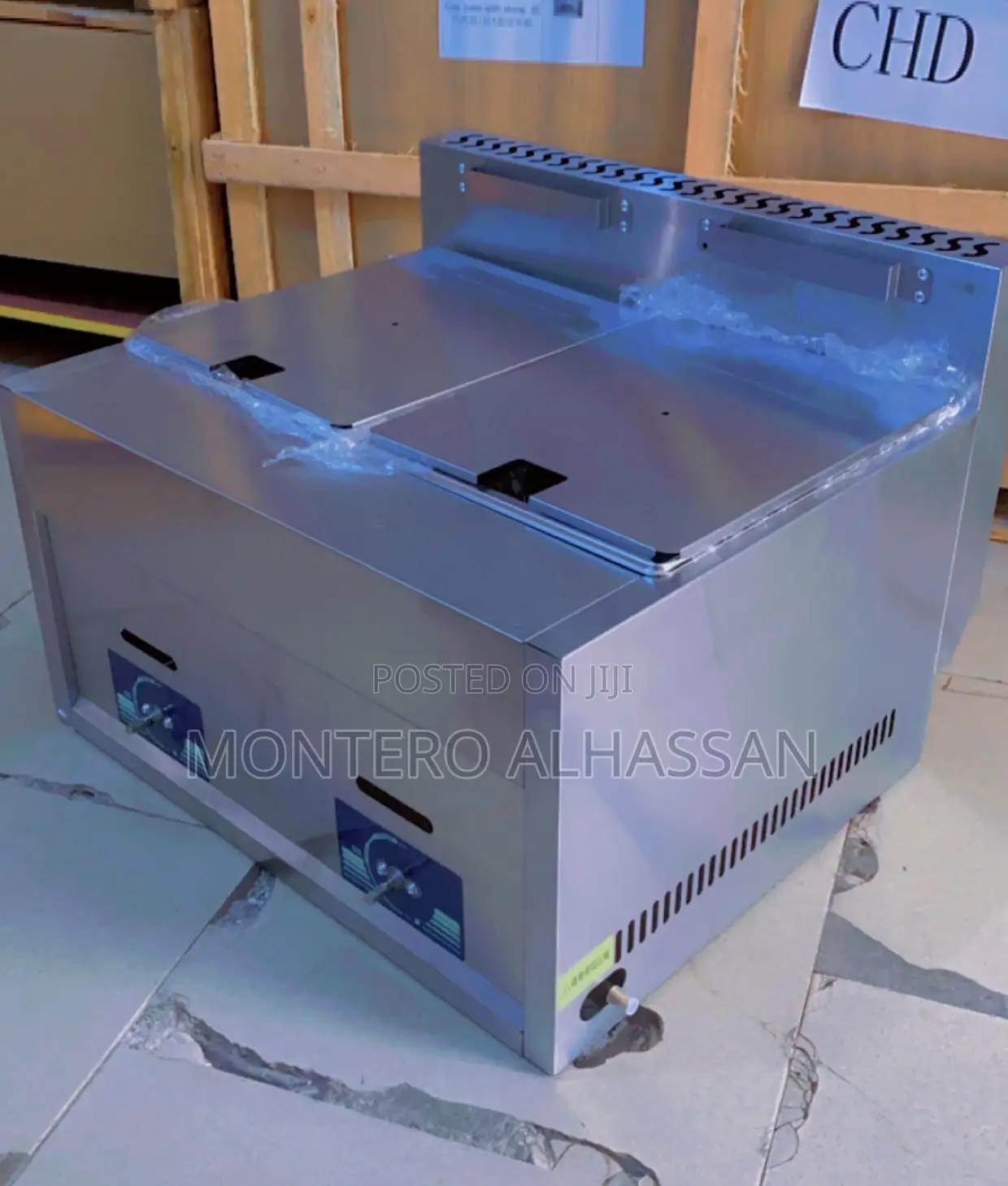 Gas Deep Fryer 12liters Double Tank