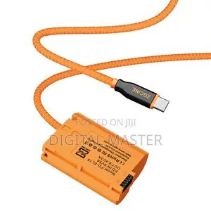 Zgcine Usb-c Pd To El15 For Nikon Dummy Battery Cable