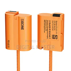 Zgcine Usb-c Pd To El15 For Nikon Dummy Battery Cable
