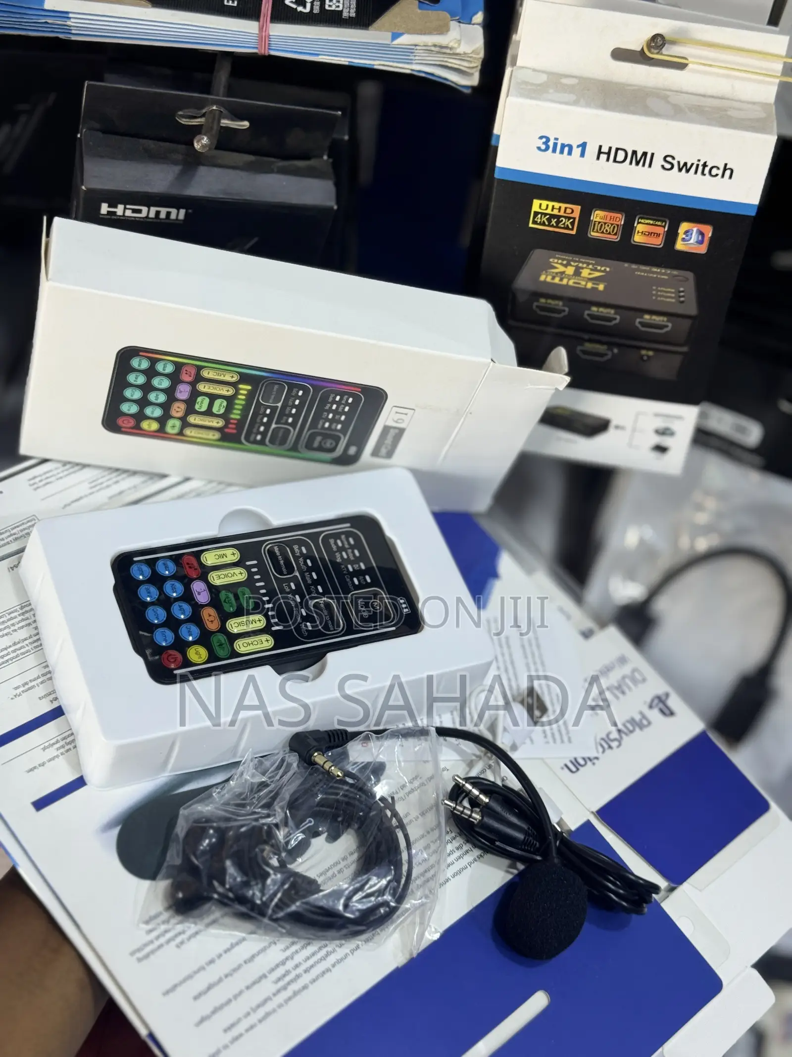 Voice Changer Portable Handheld Microphone