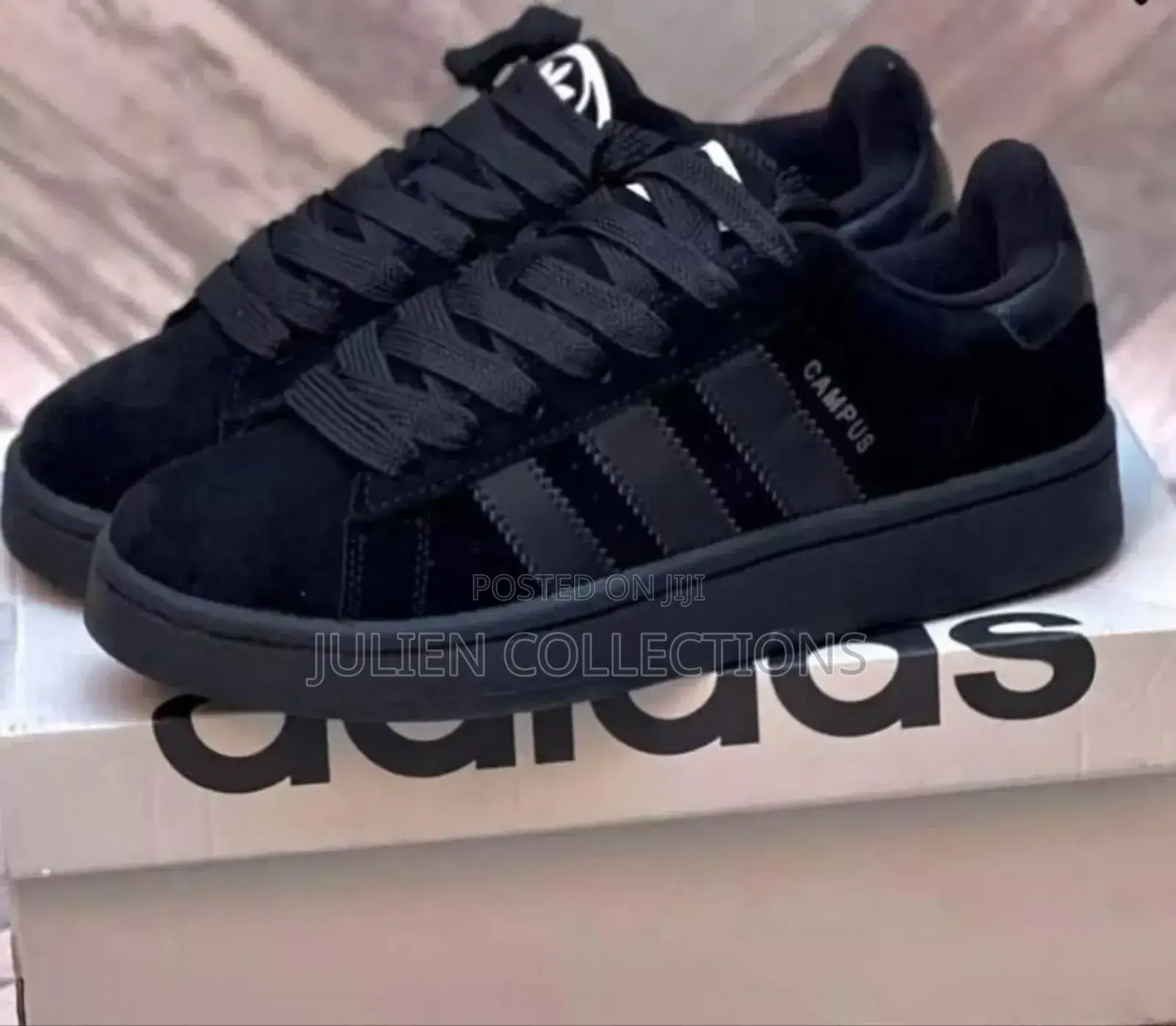 Adidas Campus Og Black Suede