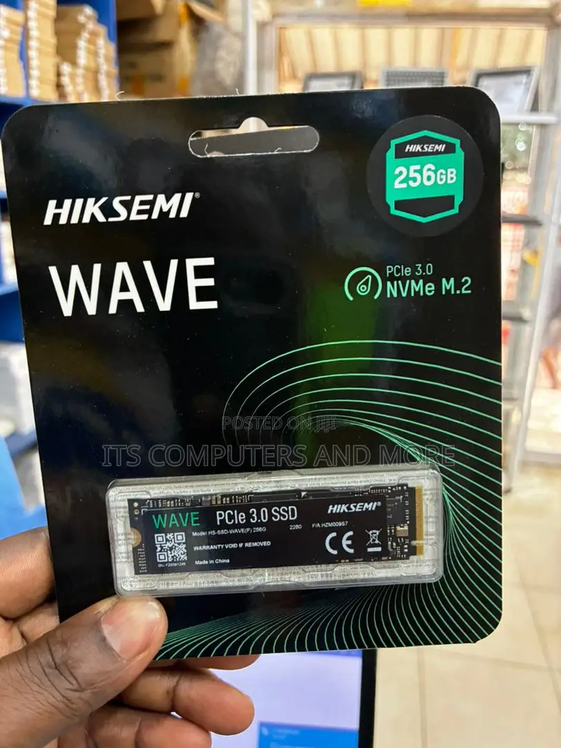 256gb Nvme Pcie 3.0 SSD Hiksemi Wave (P)