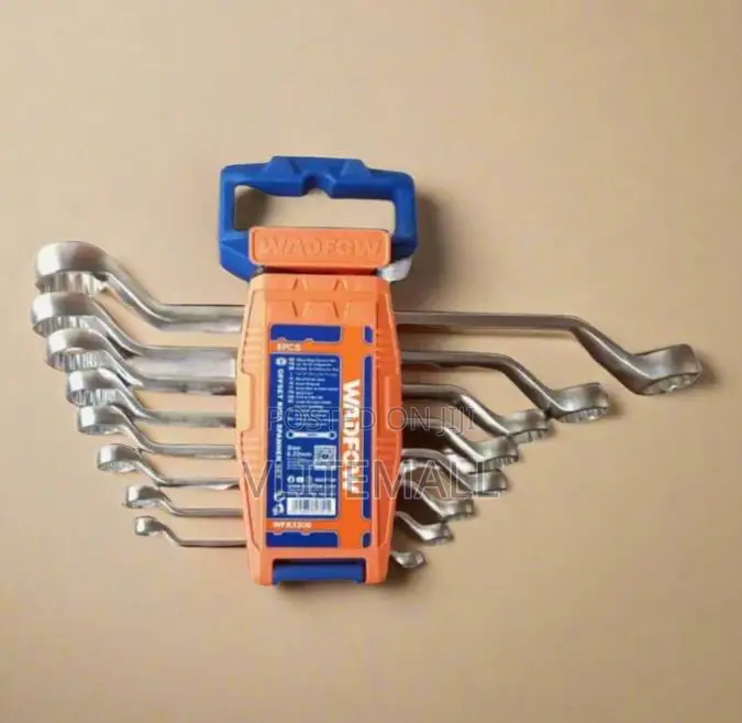 Wadfow 8 Pieces Offset Ring Spanner Set - Wfr3208