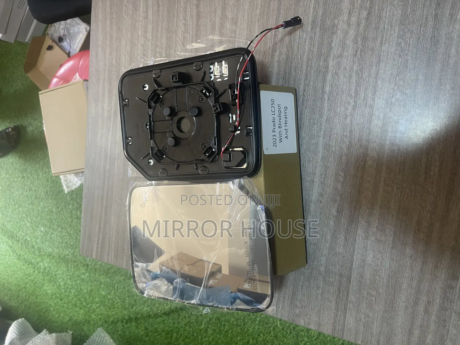 2023 Prado/Lc250 Mirror Glass With Blindspot